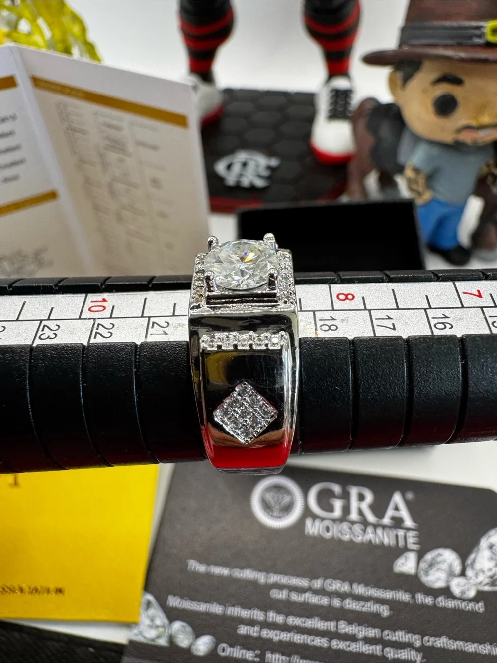 Moissanite Ring Size 9